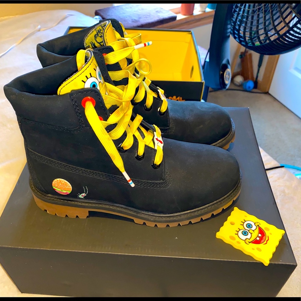 Special Edition SpongeBob Timberland BRAND NEW